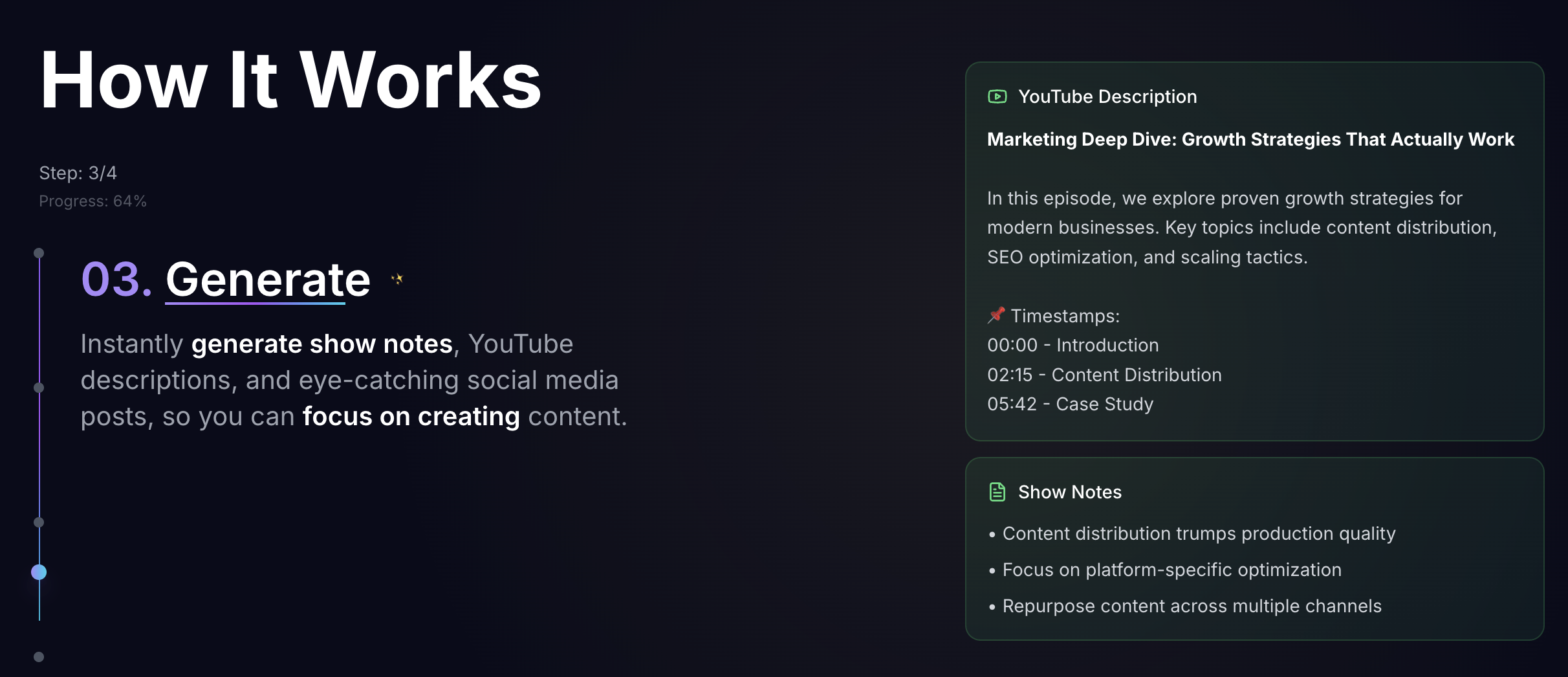 PodSummarize screenshot 4