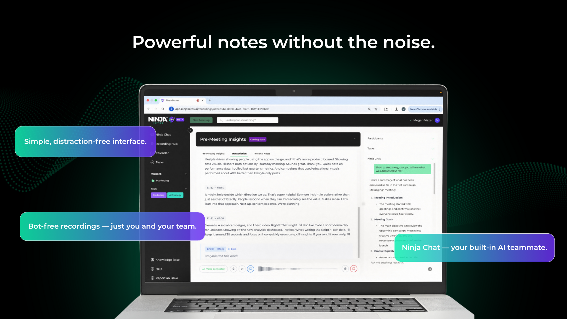 Ninja Notes screenshot 2