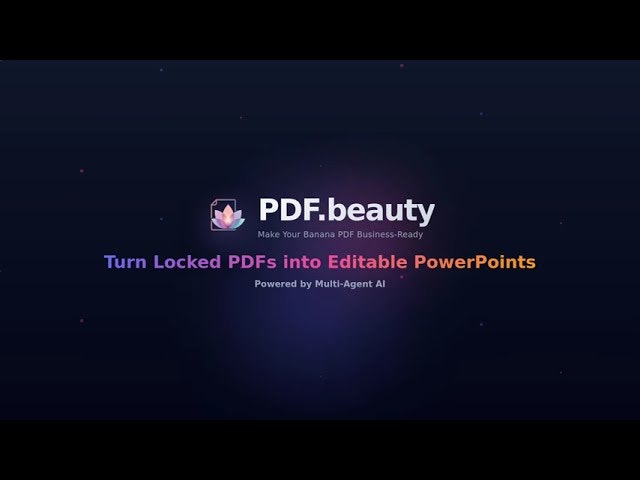 PDF.beauty for NotebookLM & Banana Pro screenshot 5
