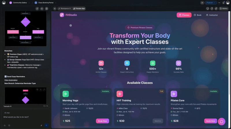Taskade Genesis screenshot 16