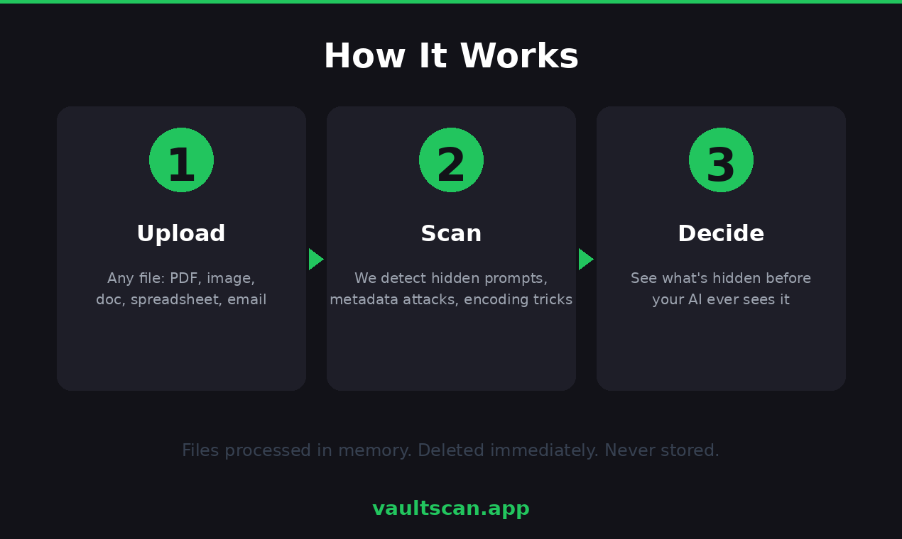VaultScan screenshot 2