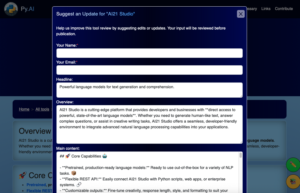 Py.AI – The Python + AI Directory screenshot 3