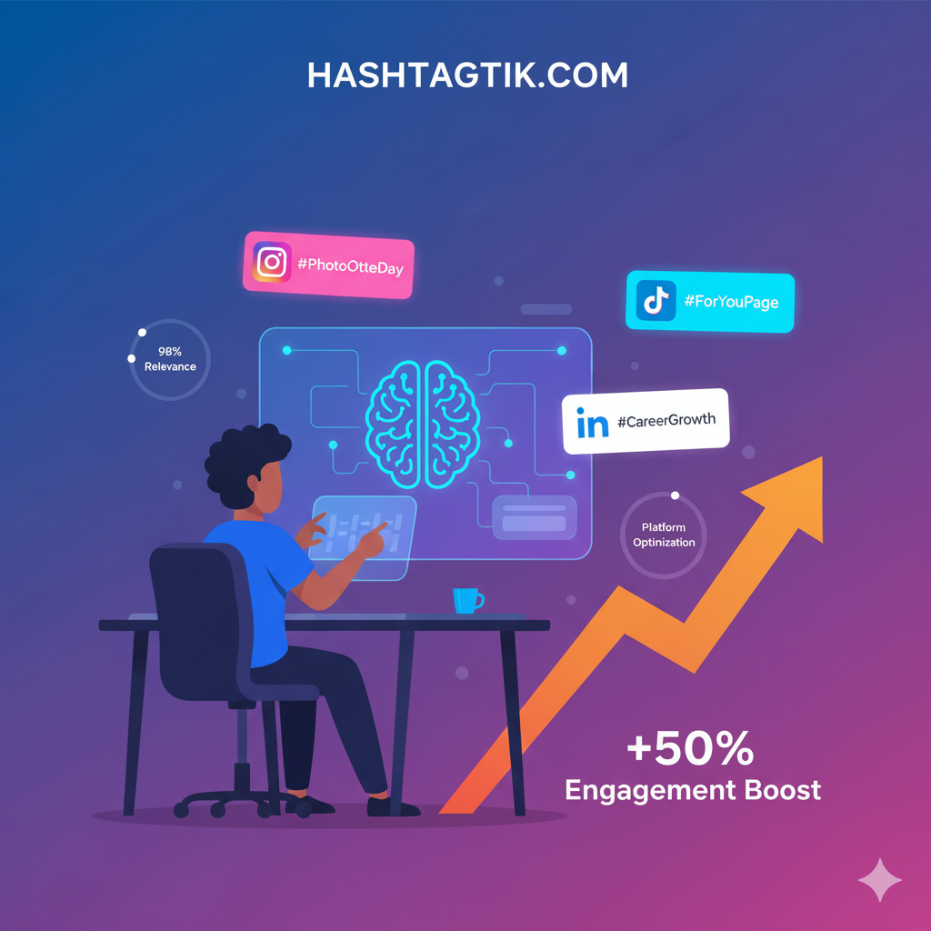 HASHTAGTIK — Free Hashtag Generator screenshot 2
