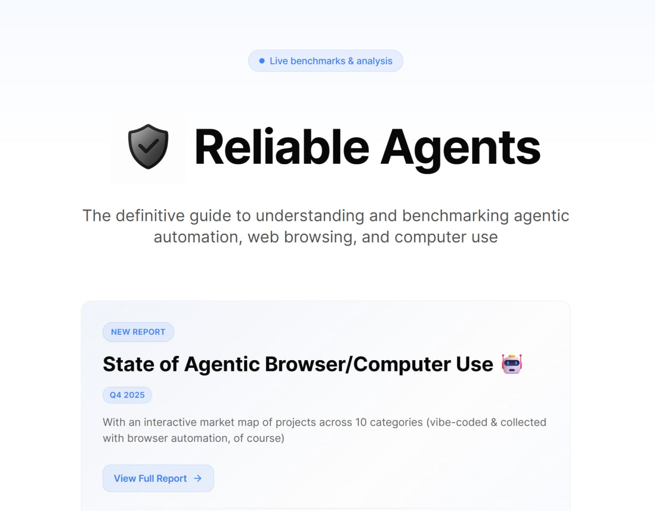 Reliable Agents screenshot 1