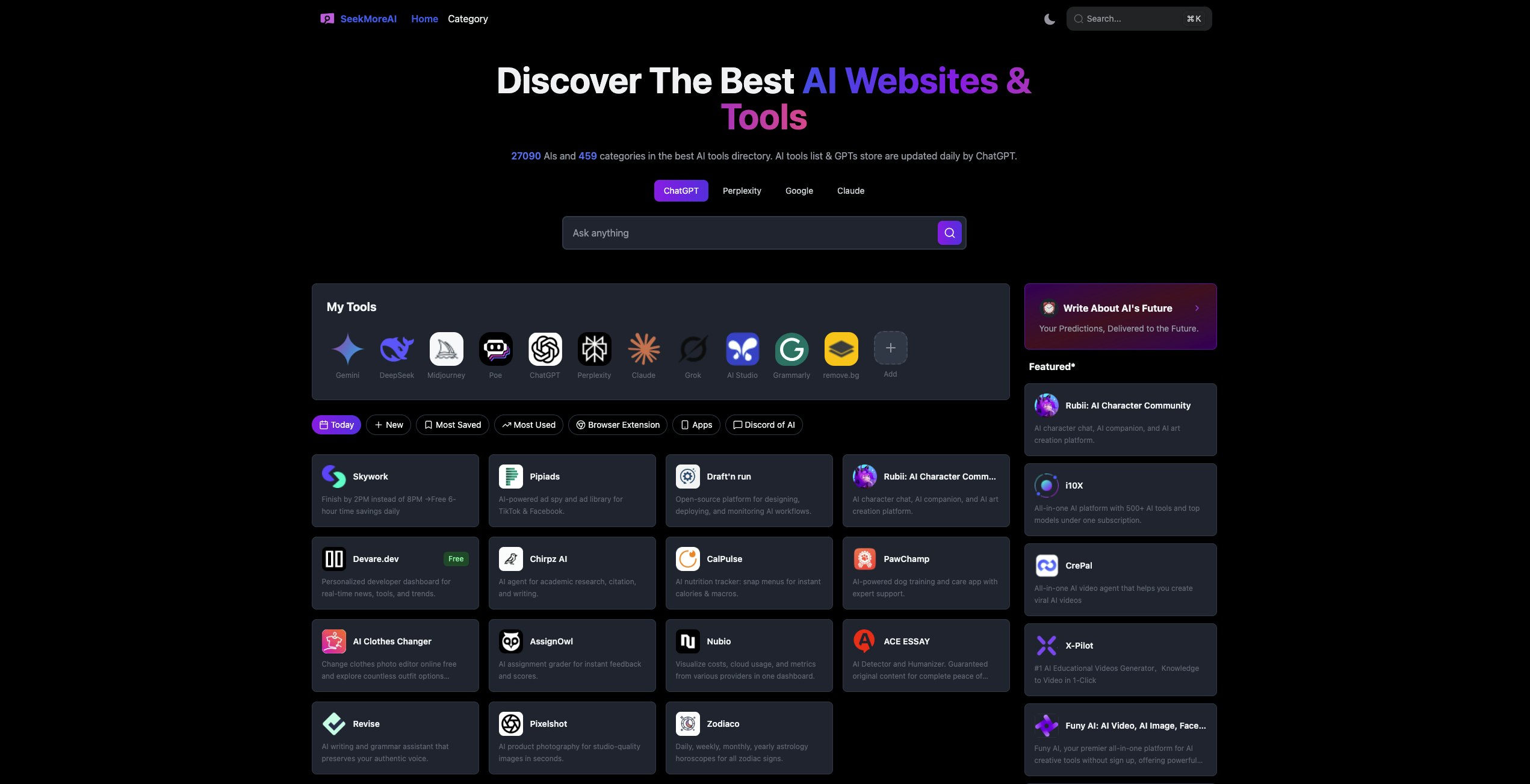 SeekMoreAI.com screenshot 1