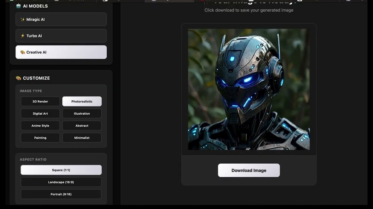 Unlimagen - Free AI Image Generator screenshot 1