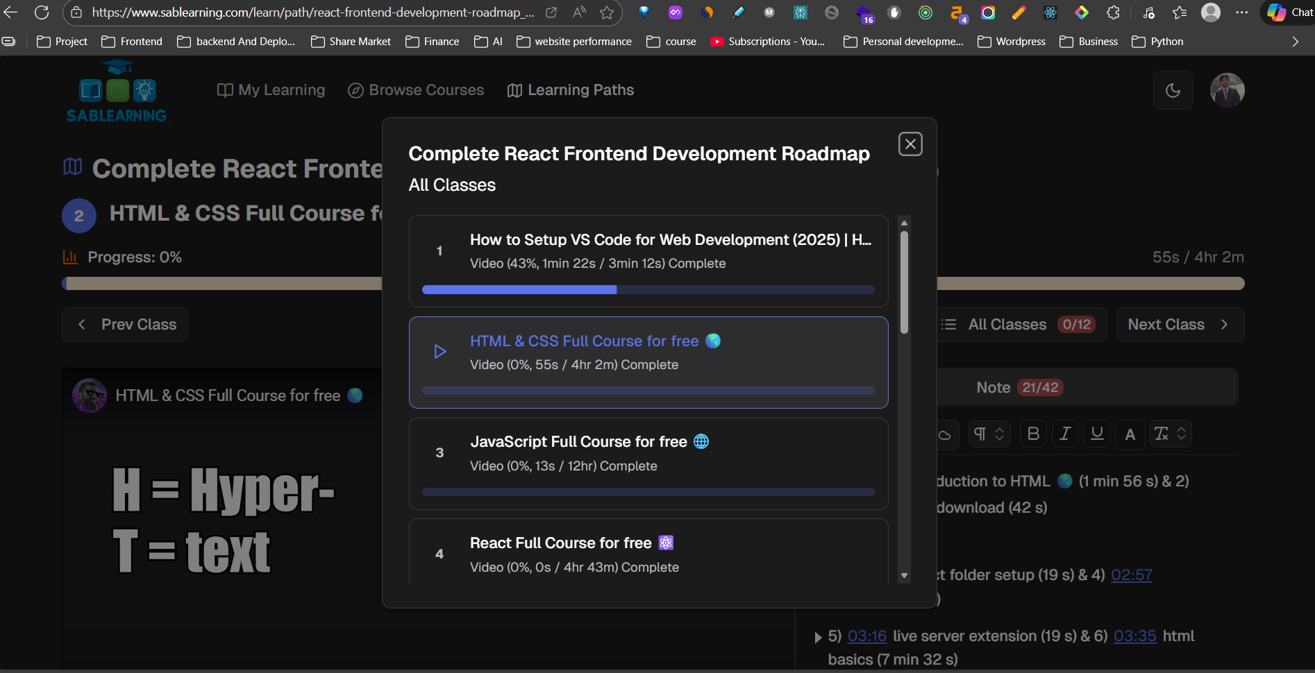 SabLearning screenshot 5