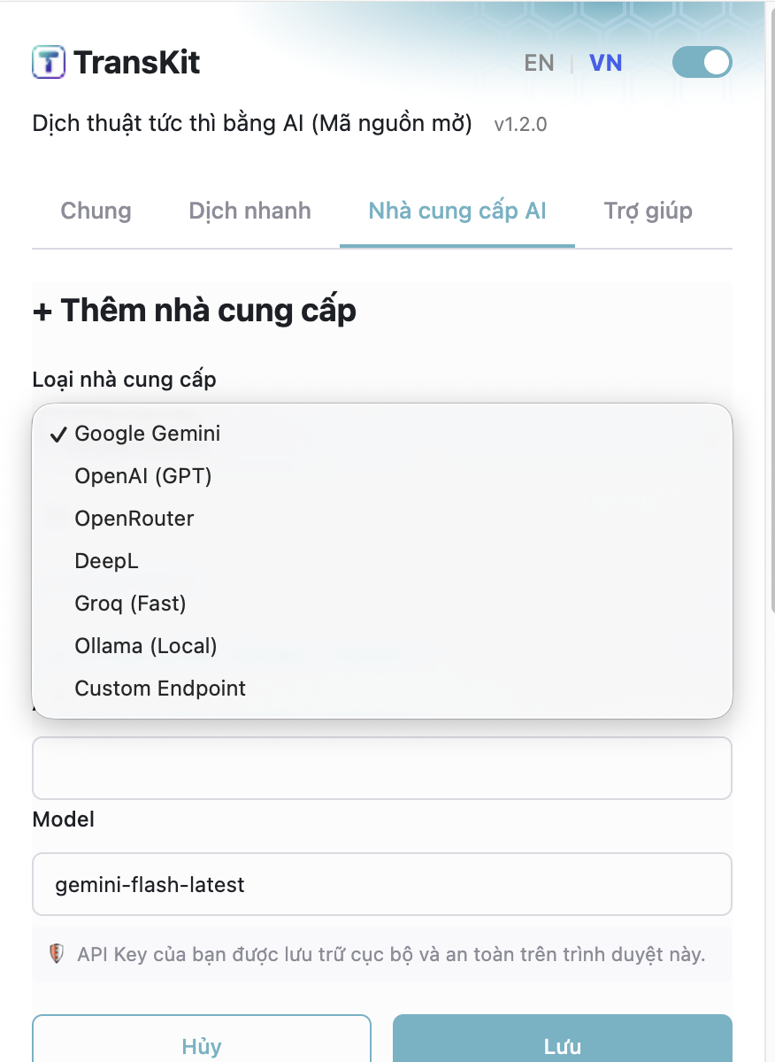 TransKit screenshot 2