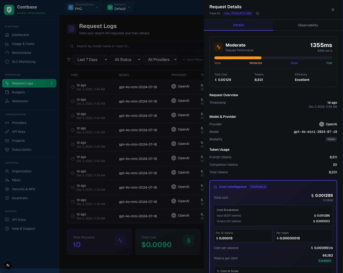 Costbase screenshot 6