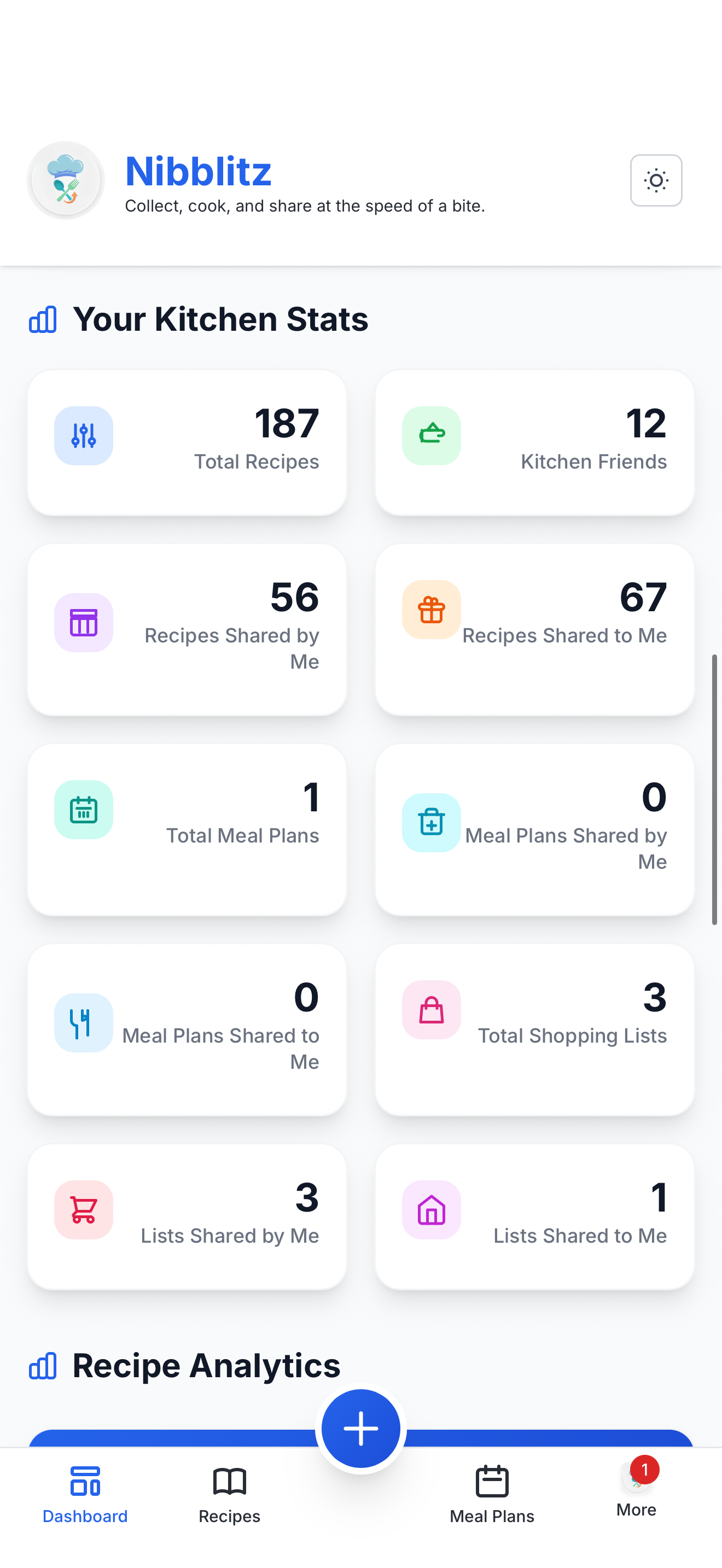 Nibblitz — Makes your recipes social screenshot 5