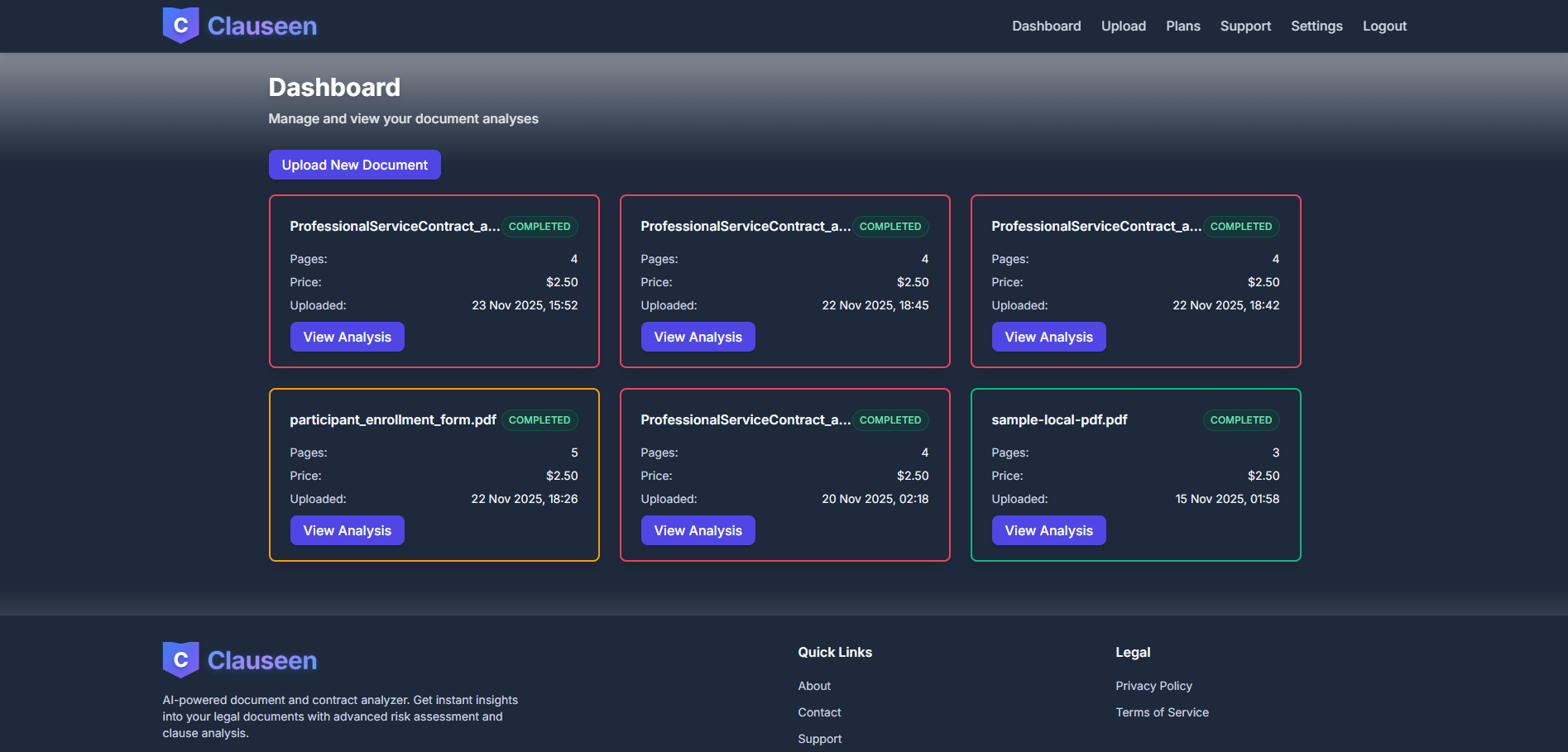 Clauseen screenshot 4