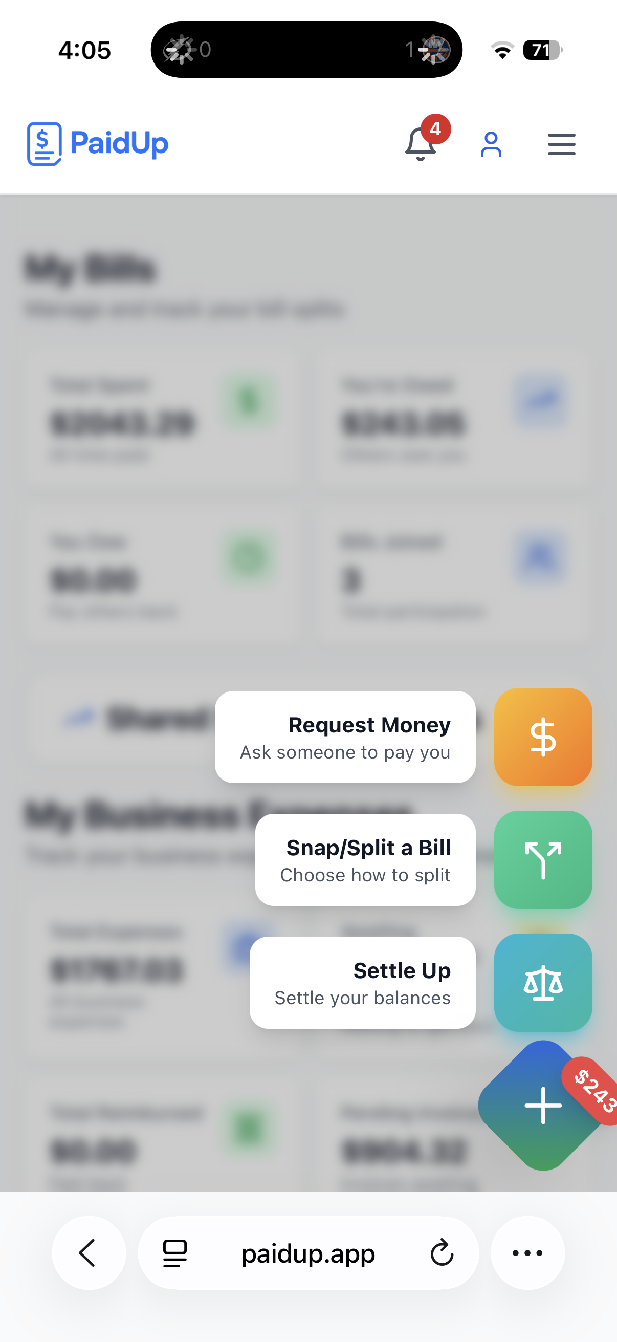 PaidUp screenshot 4