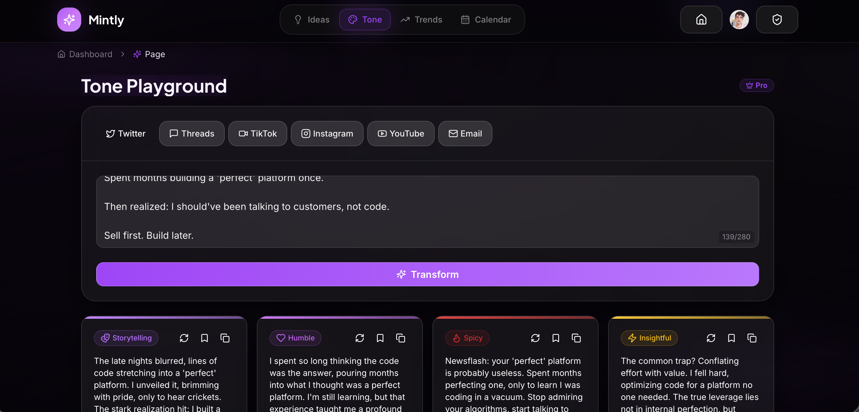 Mintly screenshot 4