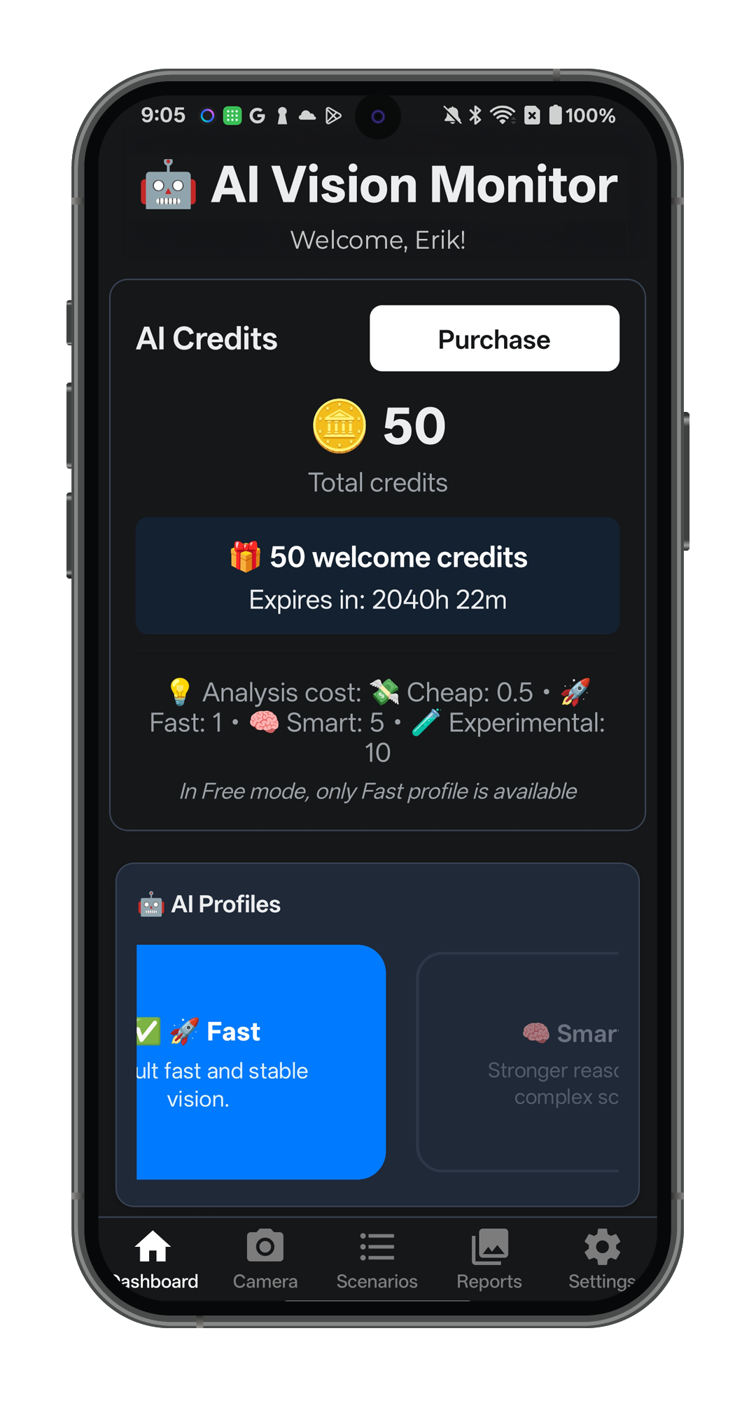 AI Vision Monitor App screenshot 2