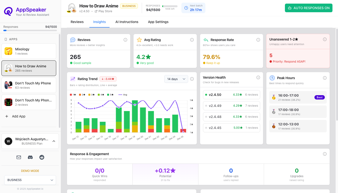 AppSpeaker screenshot 2