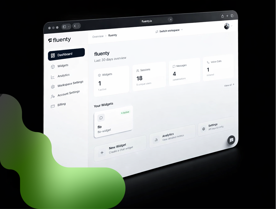 Fluenty screenshot 1