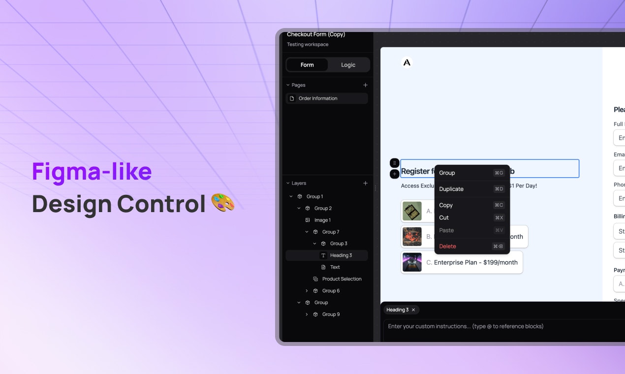 AxiForm screenshot 3