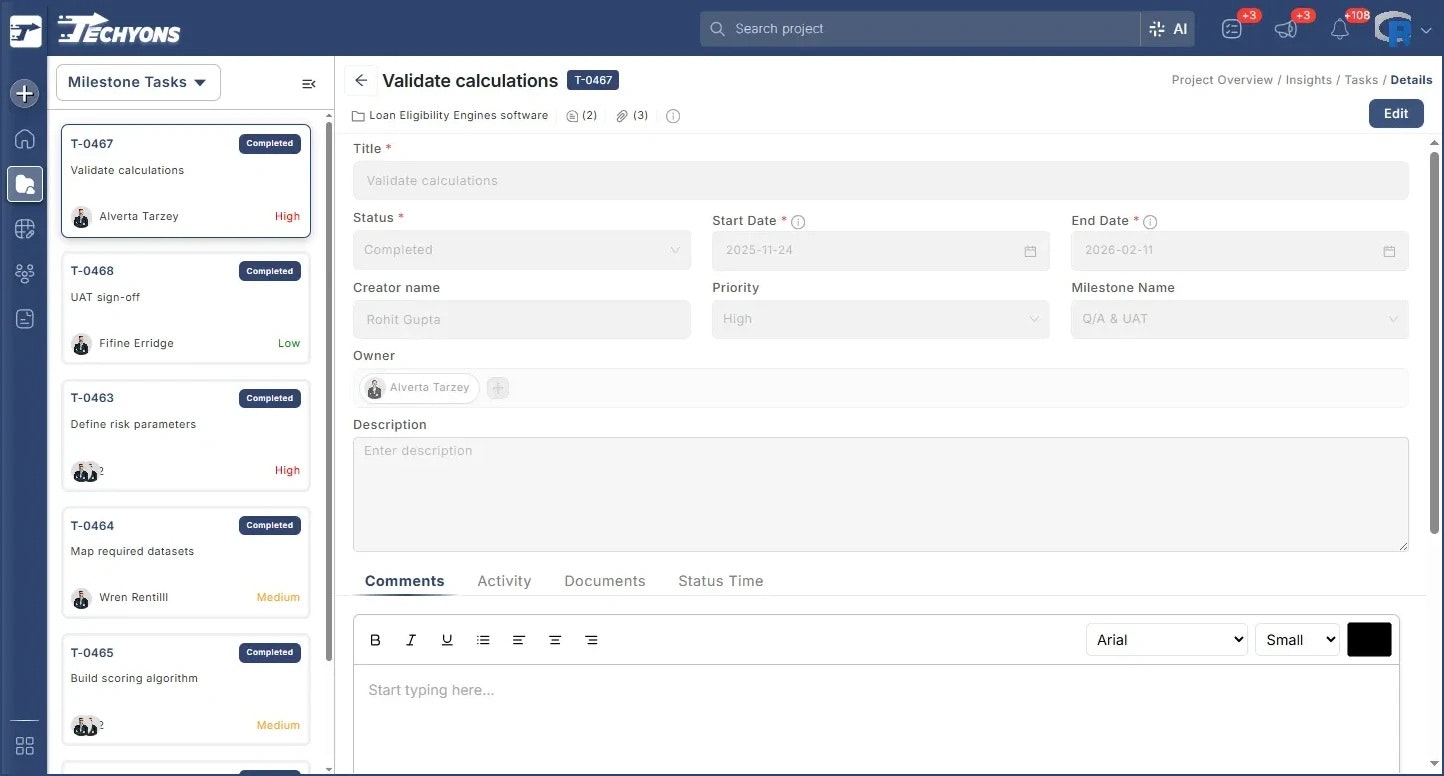 Techyons Projects screenshot 4