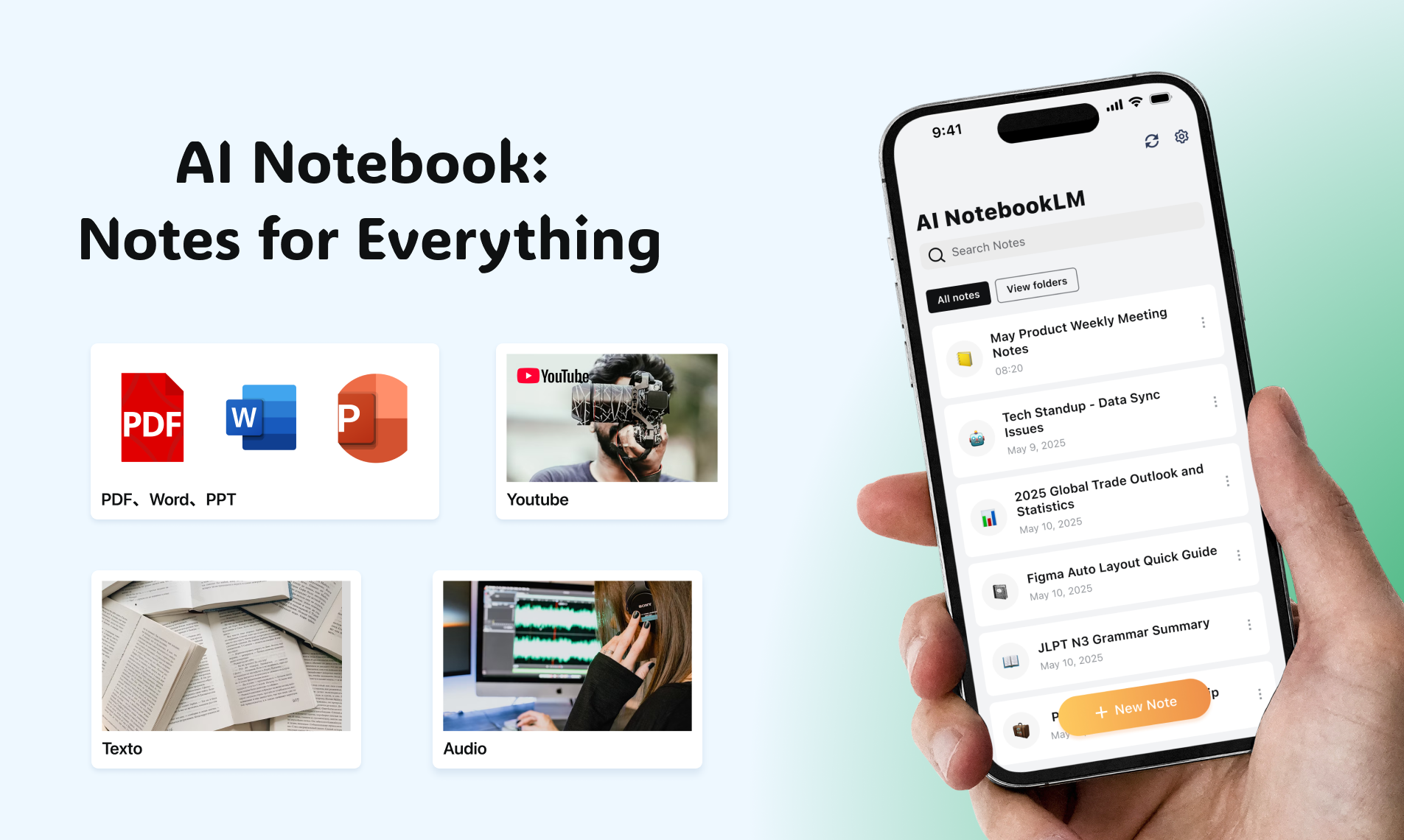 AI Notebook App screenshot 1