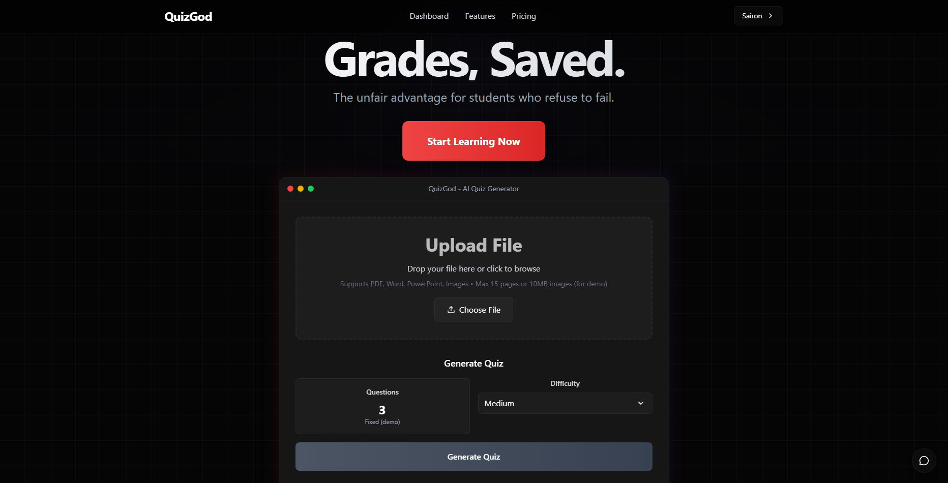 QuizGod screenshot 1