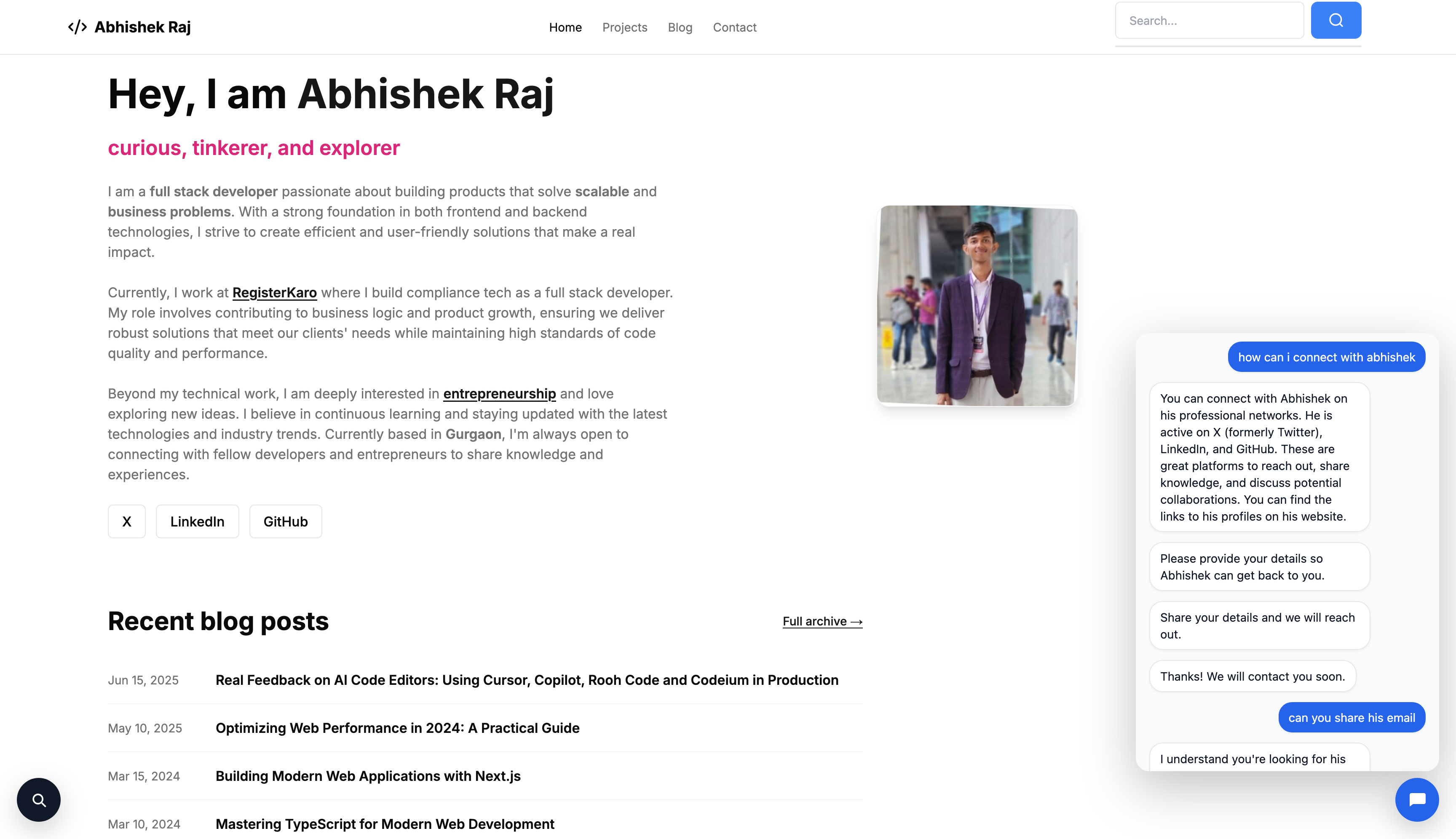 Linked2web screenshot 3