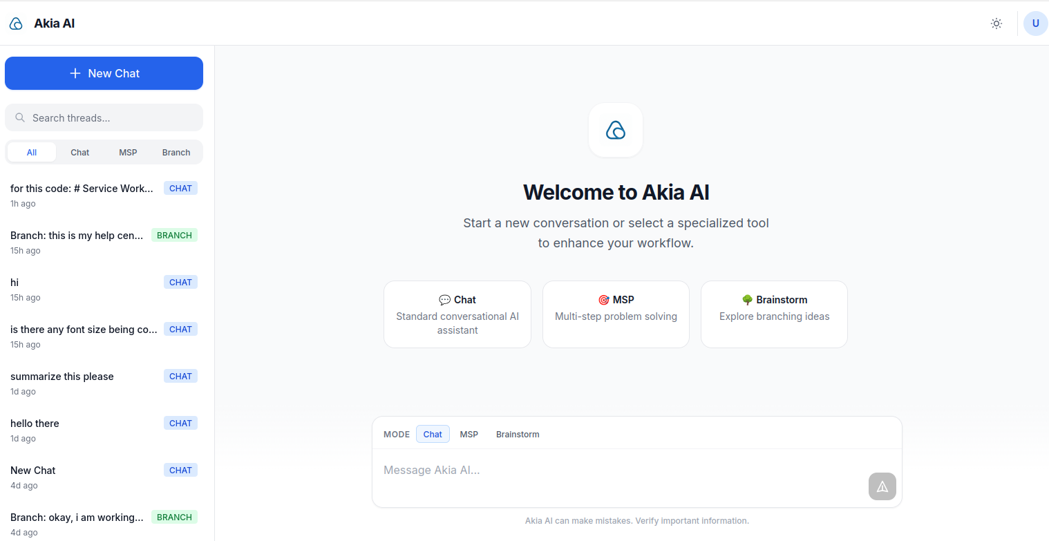 Akia AI Early Access Preview screenshot 1