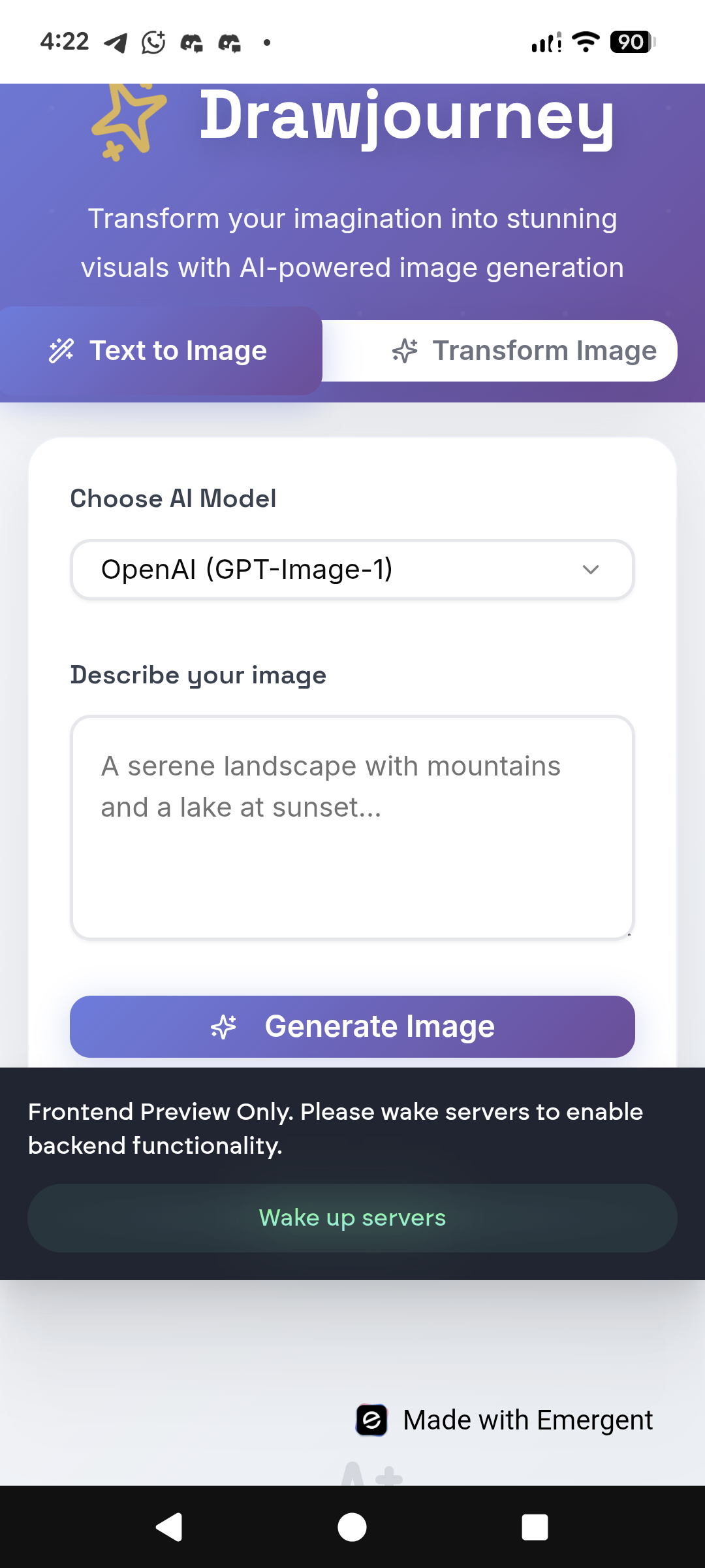 Drawjourney screenshot 1