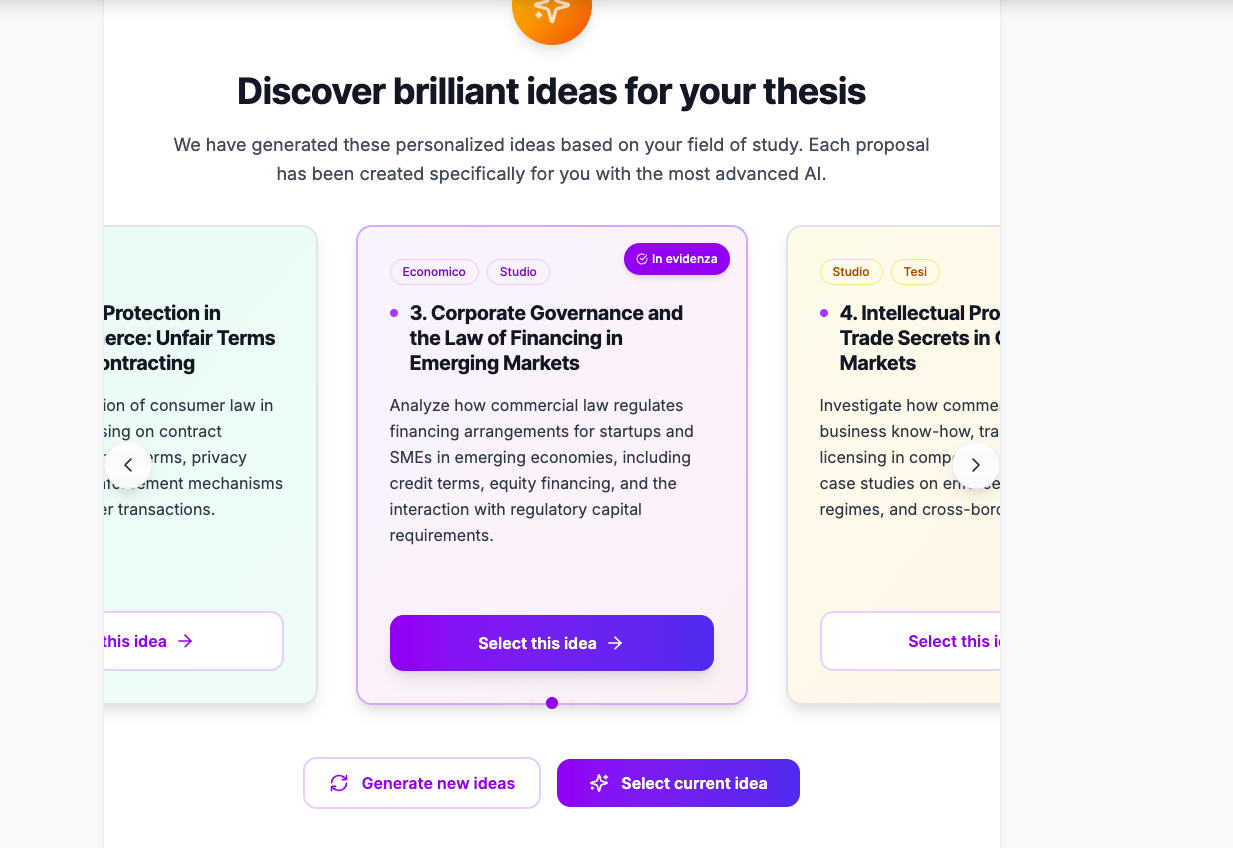Tesify – Ethical AI for thesis writing screenshot 2