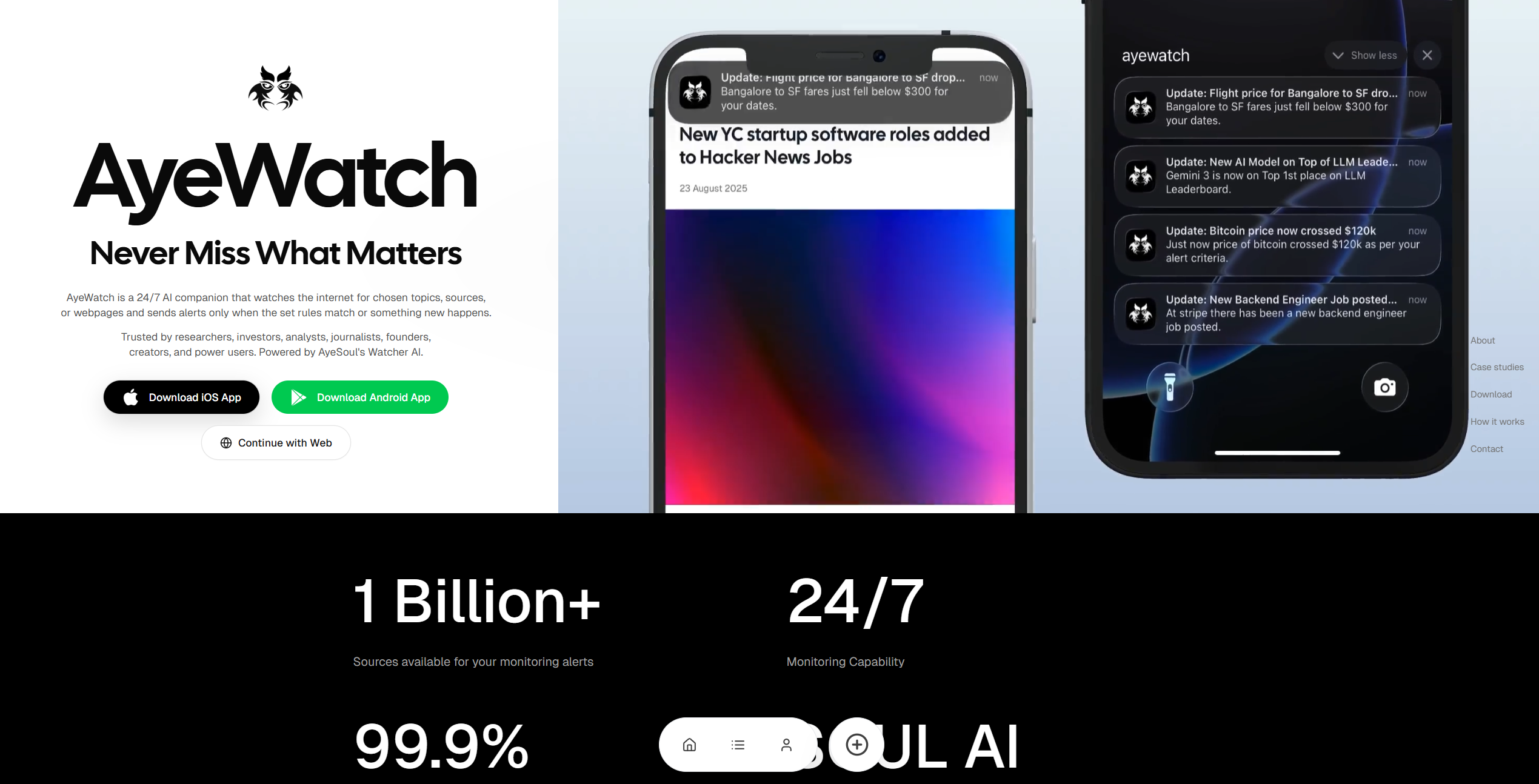 Ayewatch screenshot 2