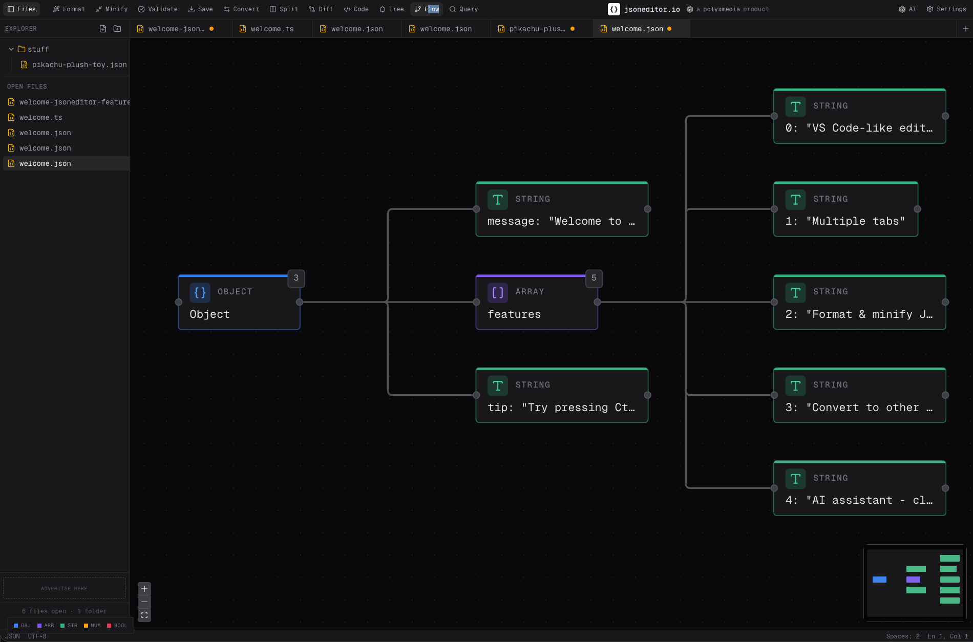 jsoneditor.io screenshot 2