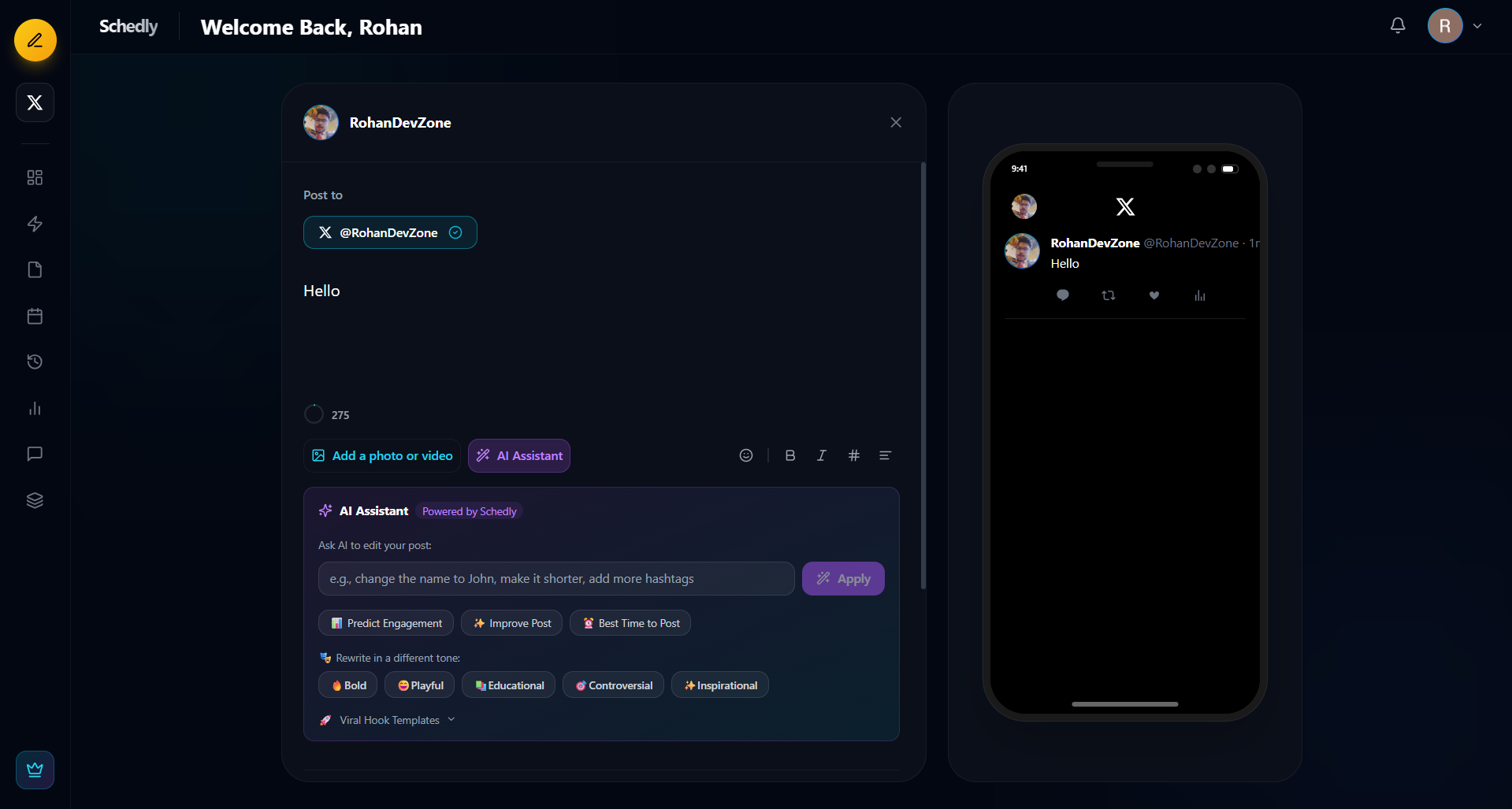 Schedly screenshot 3