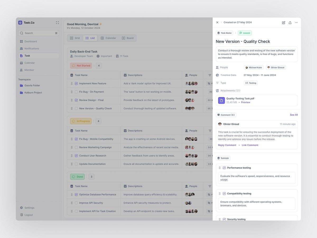 Flowtask screenshot 2