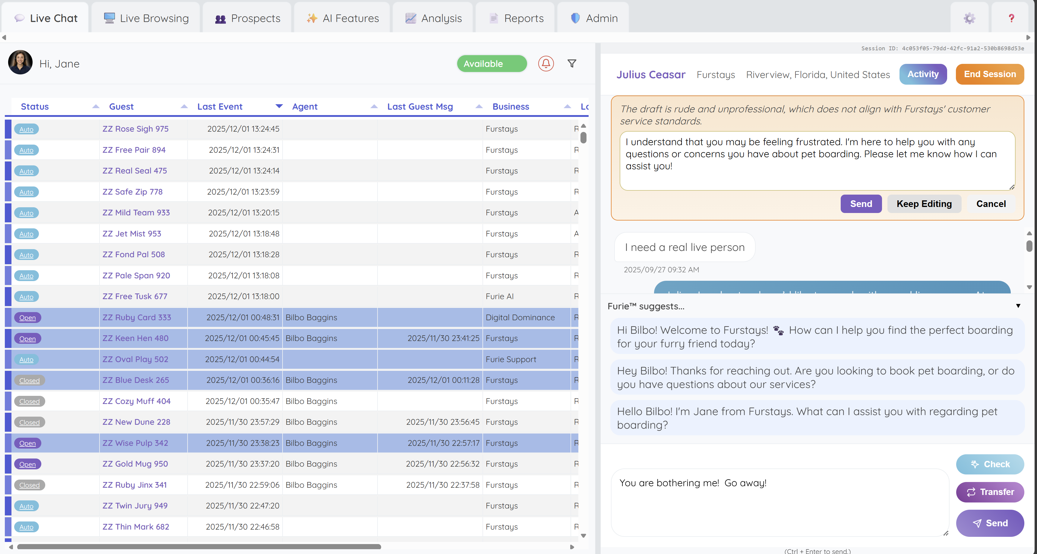 Furie.ai screenshot 17