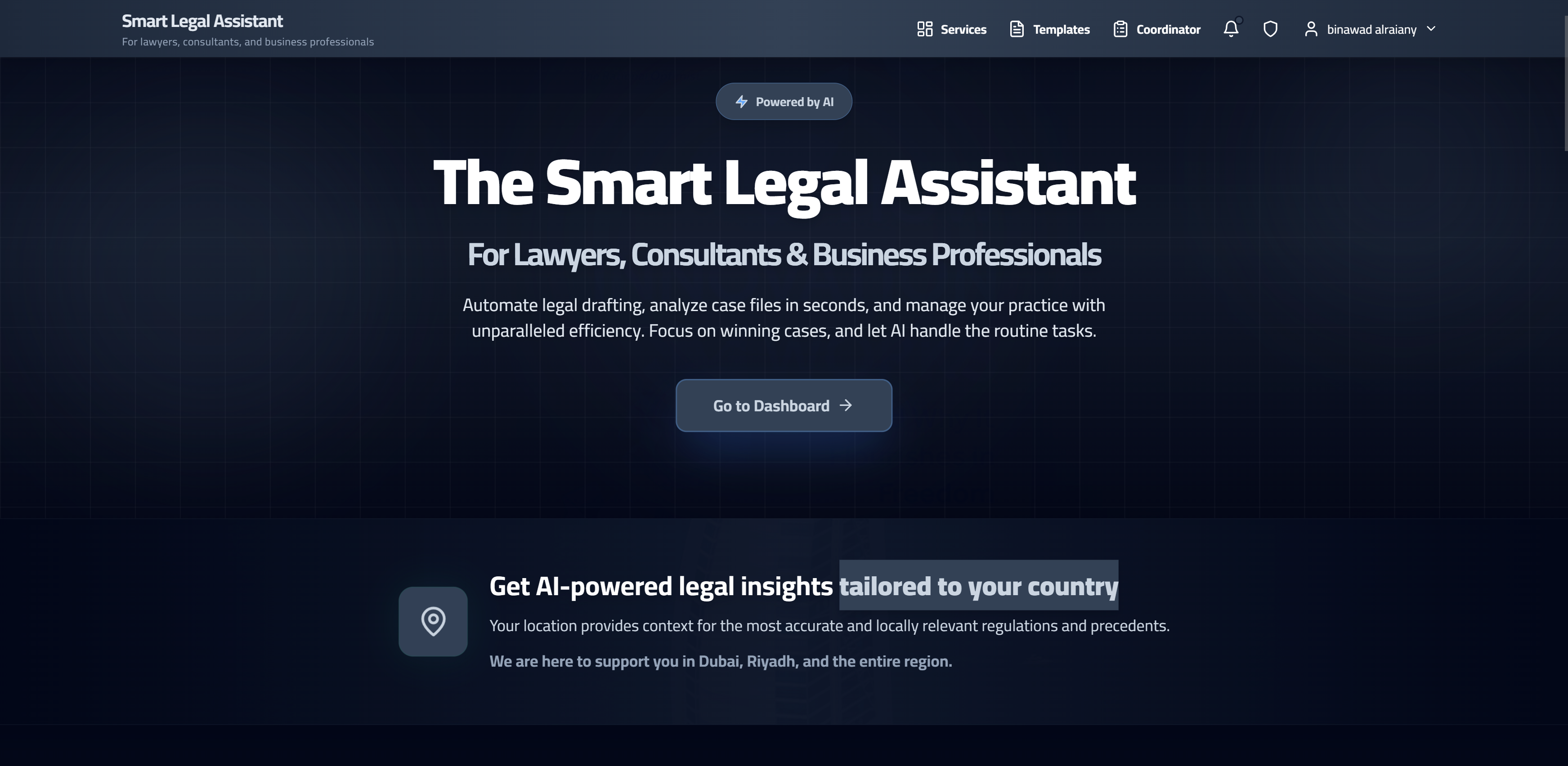 Smart Legal Assistant screenshot 1