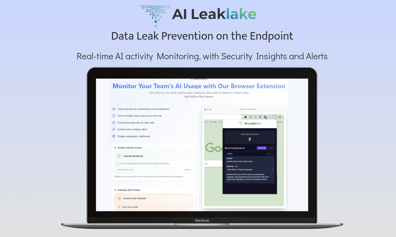 Identify AI data leaks,public or private screenshot 4