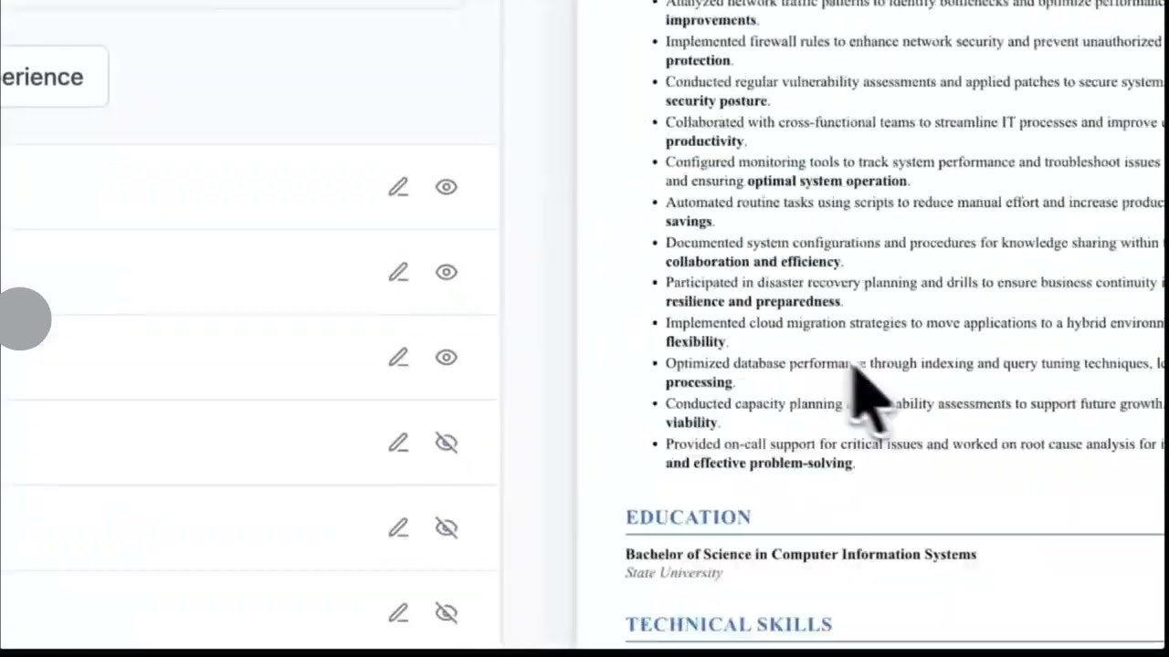 What the CV 2.0 screenshot 5