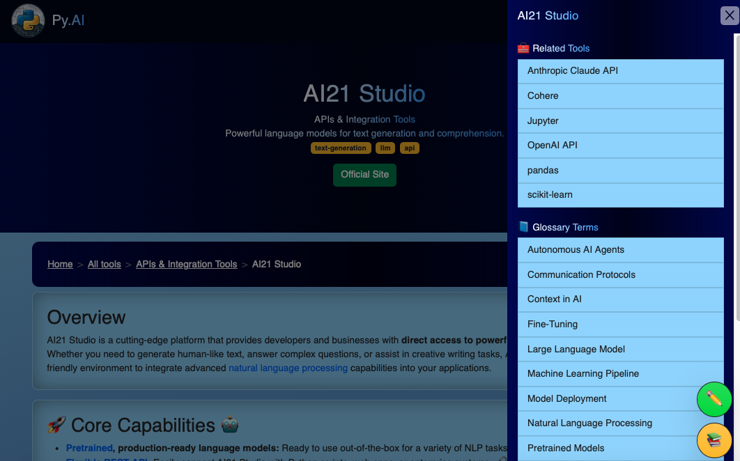 Py.AI – The Python + AI Directory screenshot 4