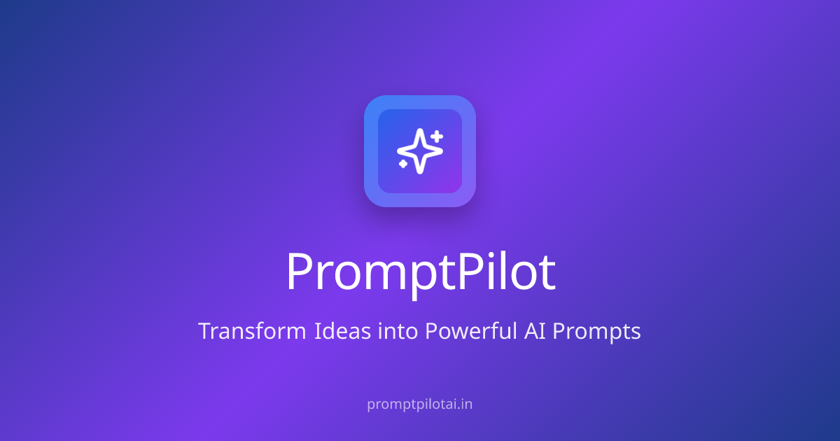 PromptPilot screenshot 2
