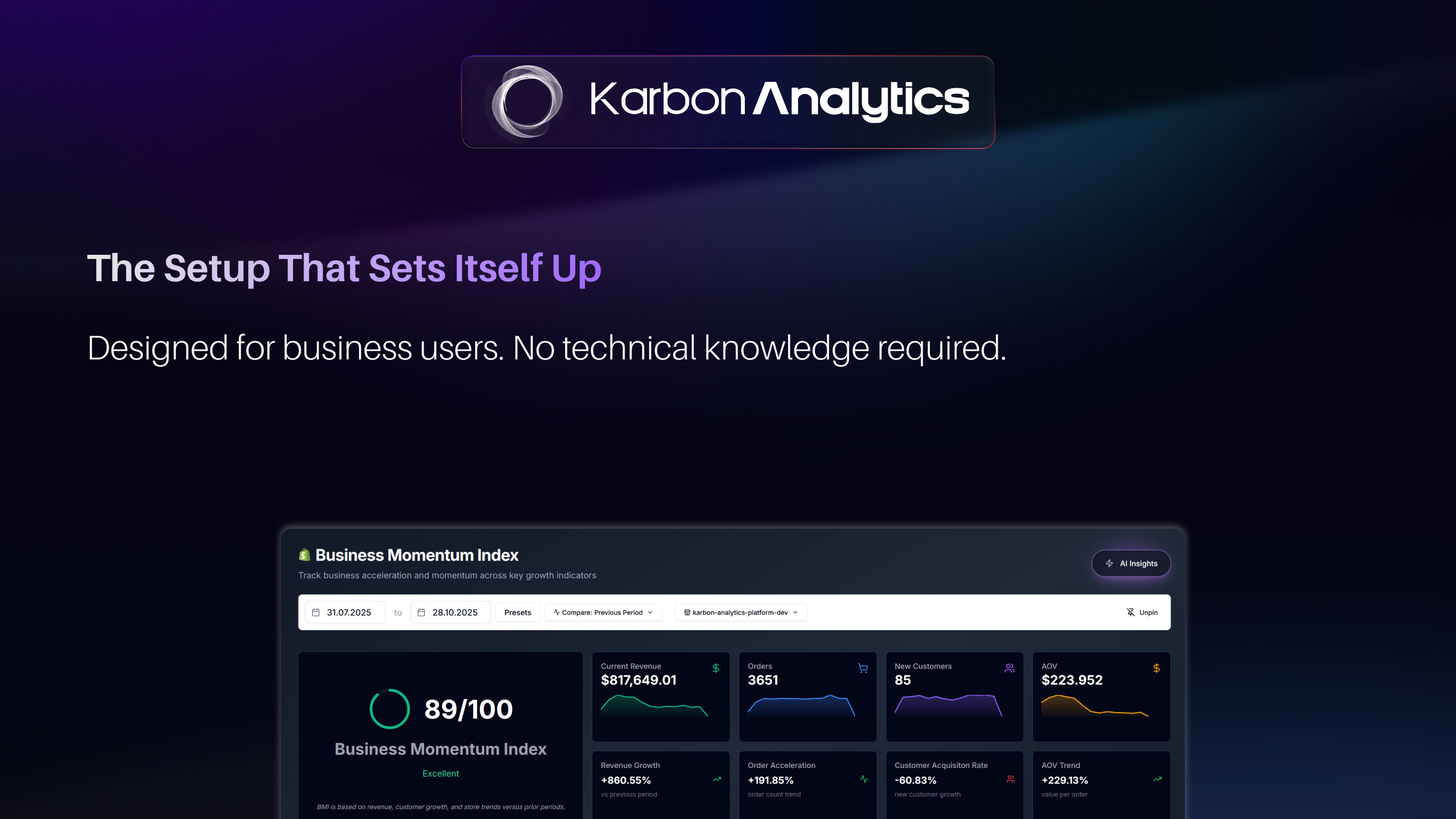 Karbon Analytics screenshot 3