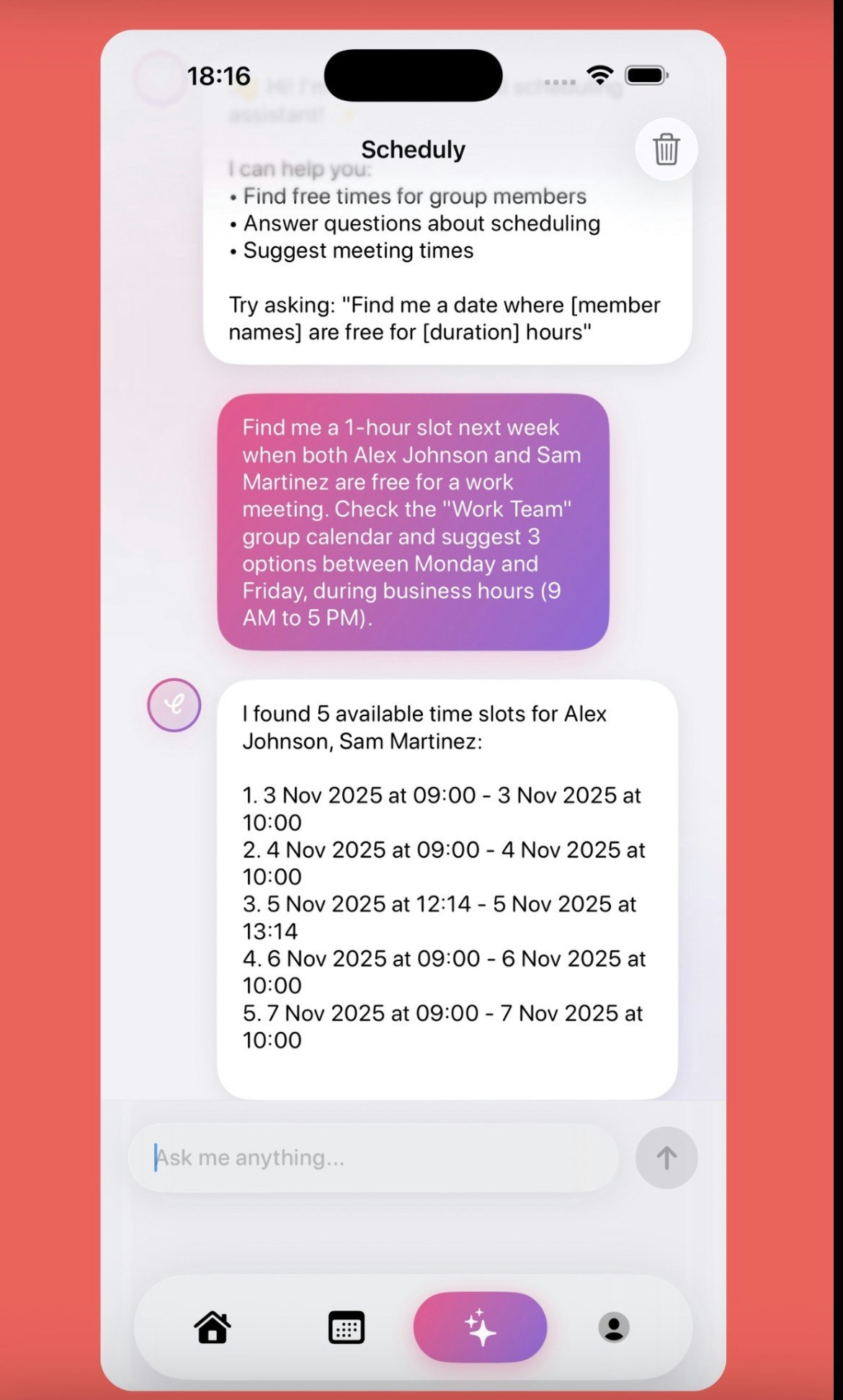 Schedulr screenshot 3