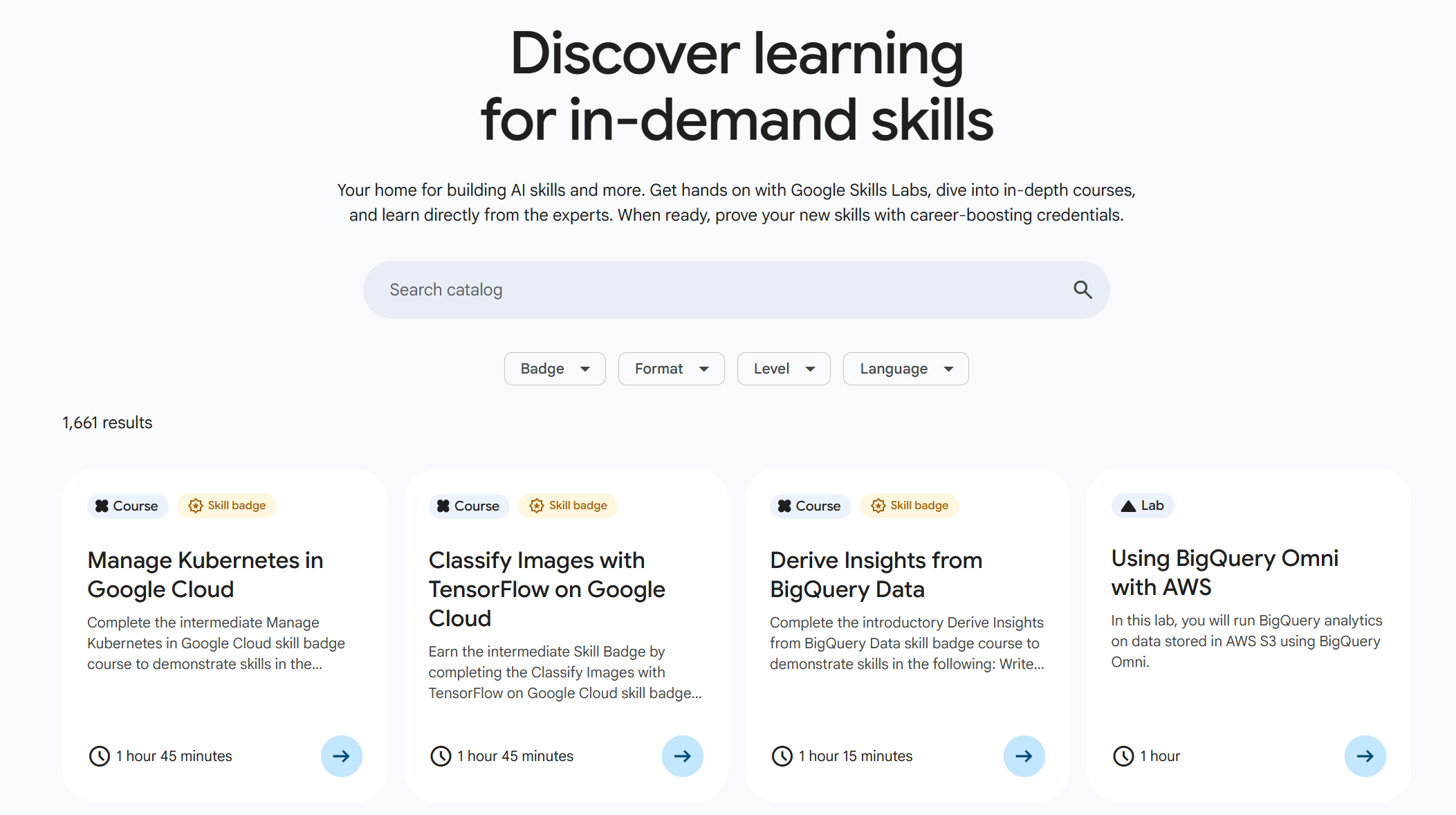 Google Skills screenshot 5