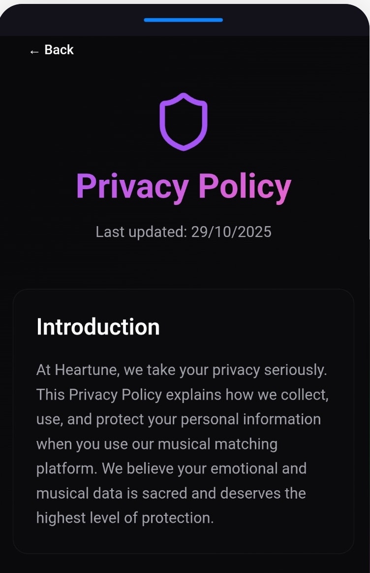 Heartune screenshot 3