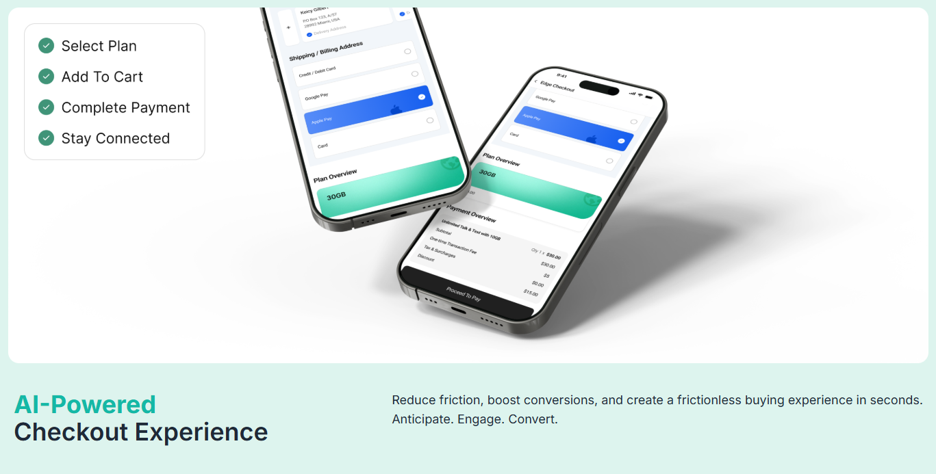 TelcoEdge Inc. screenshot 2