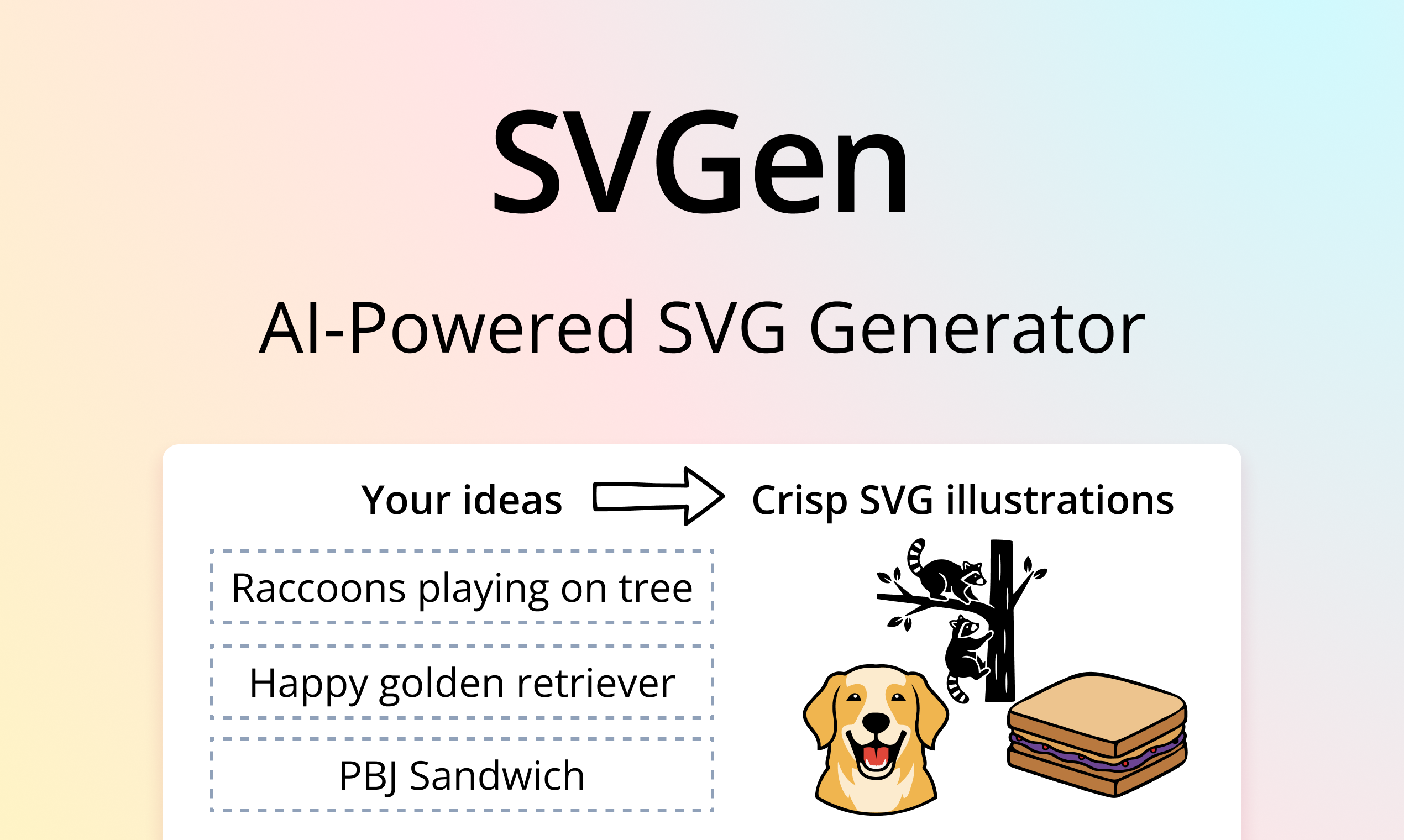 SVGen screenshot 1
