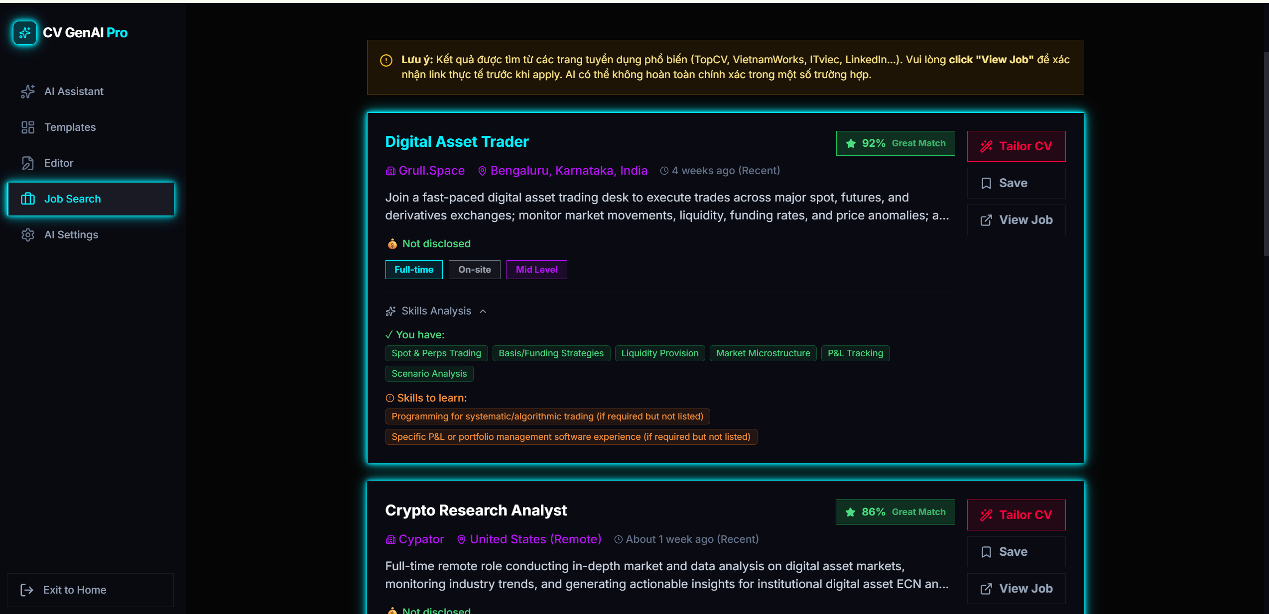 CV GenAI Pro screenshot 5