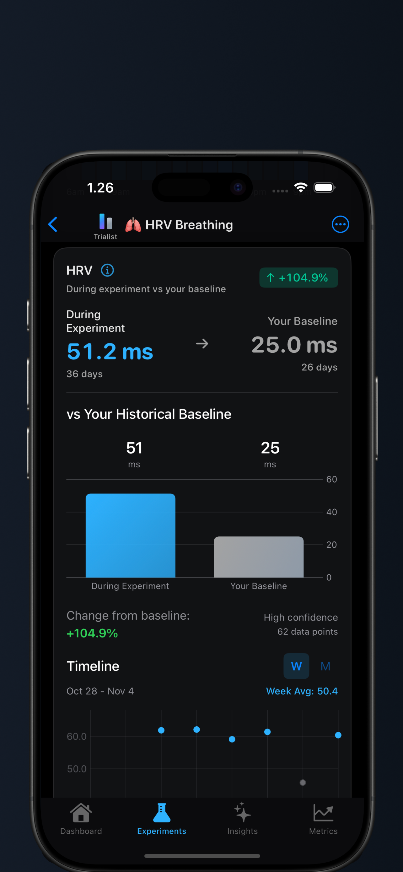 Trialist — Health Experiments screenshot 7