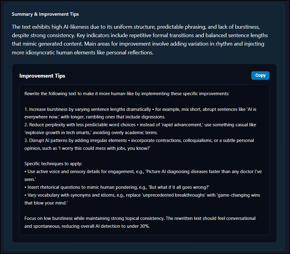 GPTDetector screenshot 3