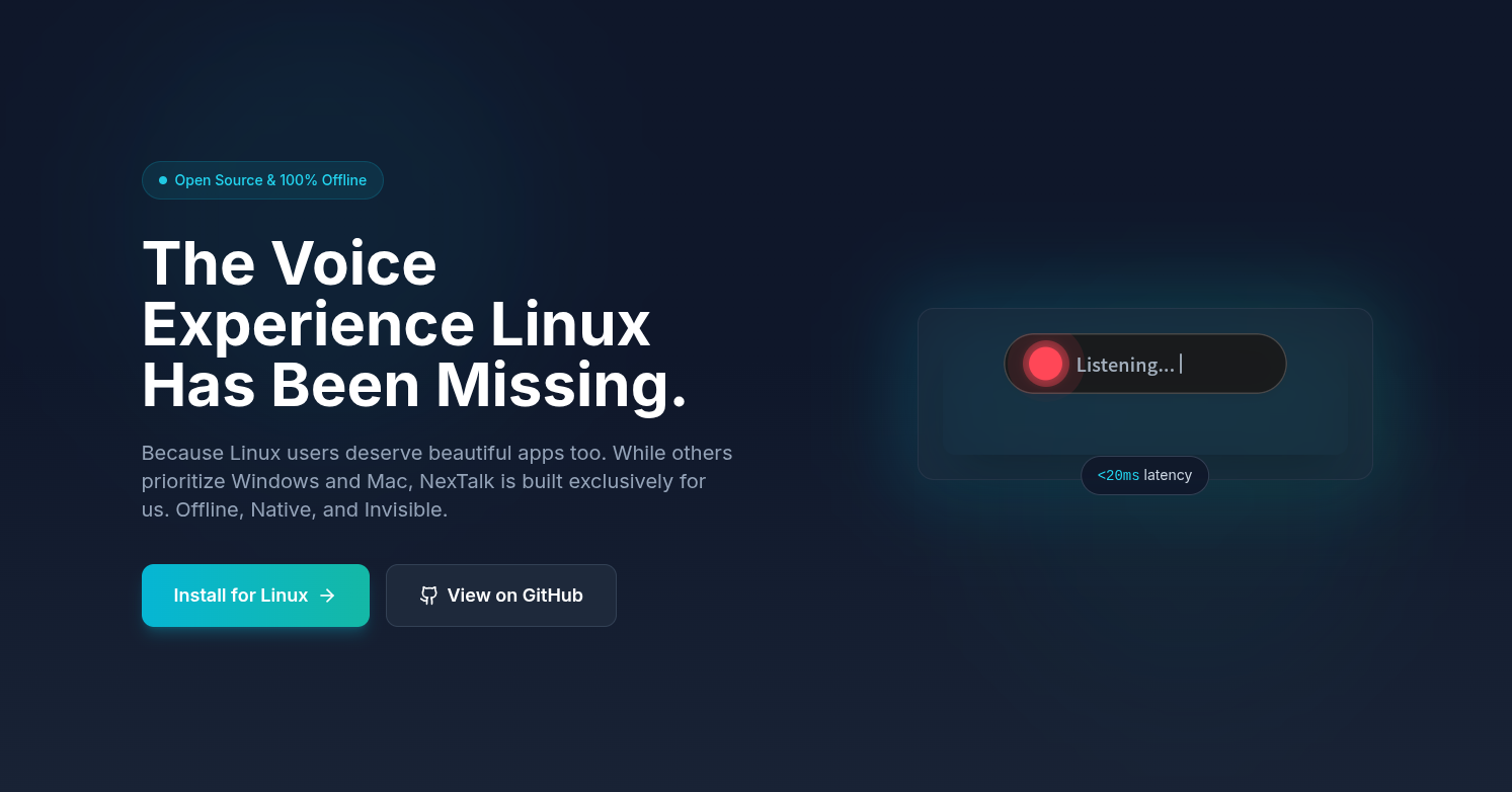 NexTalk screenshot 1