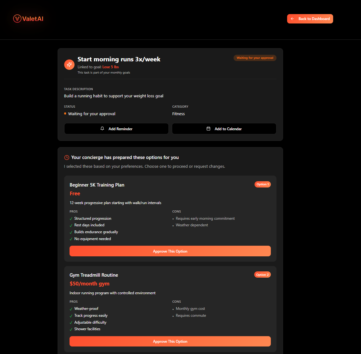 ValetAI screenshot 4