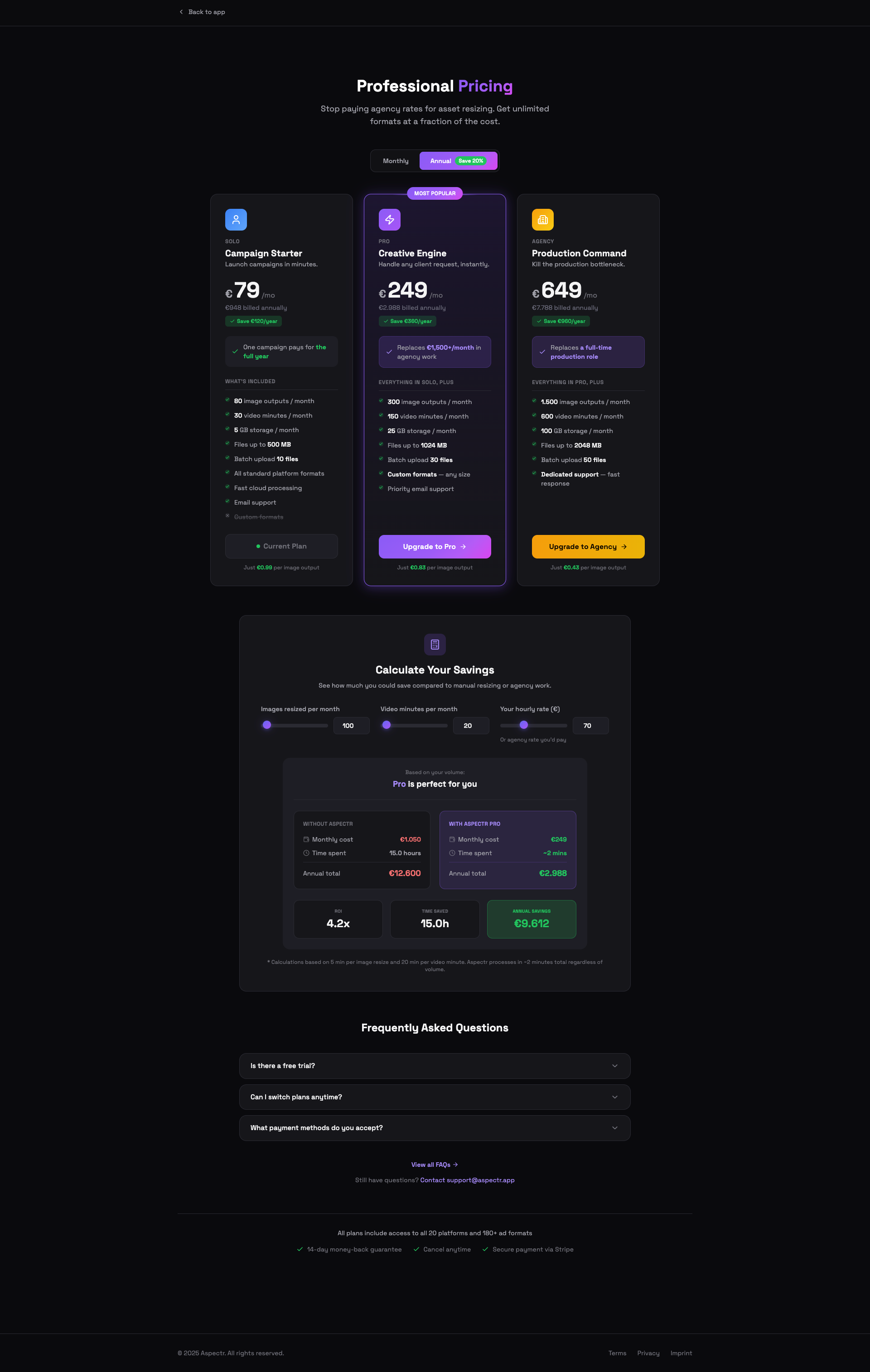 Aspectr screenshot 9